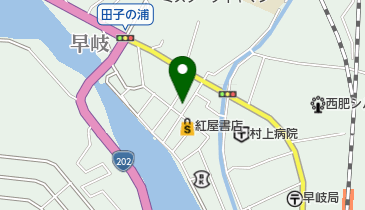 溝上薬舗の地図画像
