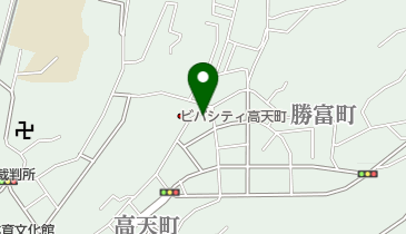 あやか理容の地図画像