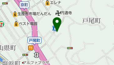 髪工房ヘアーサロンの地図画像