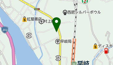丹頂理容室の地図画像