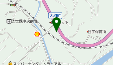 ピザクルサ大和店の地図画像