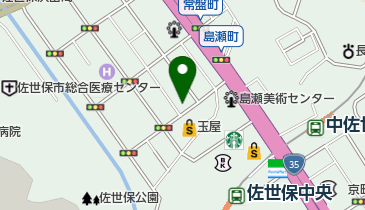 前川楽器店の地図画像