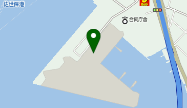 海上自衛隊佐世保地方総監部 佐世保海上訓練指導隊の地図画像