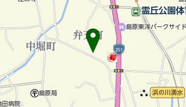 吉田荒物店の地図画像