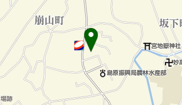 藤村薬品株式会社島原営業所の地図画像