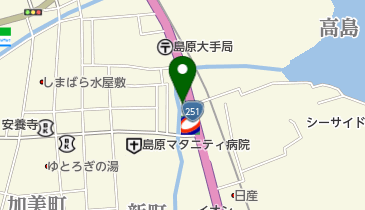 高島商会の地図画像