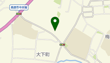 島原市 安中公民館の地図画像