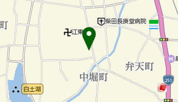 学生服専門店カドヤの地図画像