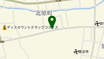 わかば屋クリーニング店の地図画像