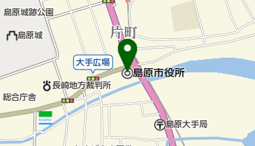 島原市遺族会の地図画像