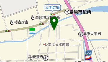 にしぐち化粧品店の地図画像