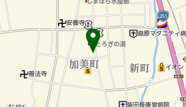 メルヘンの地図画像