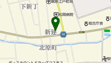 中山酒店の地図画像