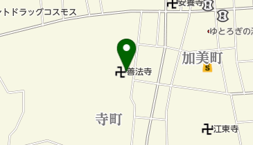 善法寺の地図画像