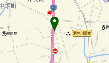 浜田商店の地図画像