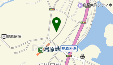 惣菜工房雲仙みつい亭の地図画像