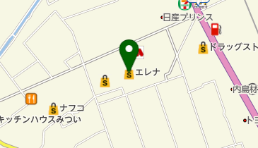 月香園製茶株式会社エレナ島原店の地図画像