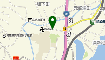 前中釣具店の地図画像