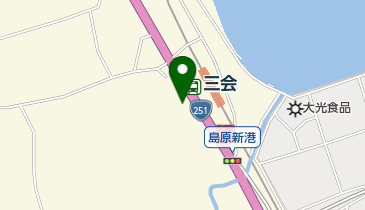 森肥料店の地図画像