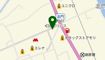 メガネのナンコウの地図画像