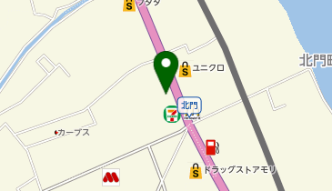 メガネ本舗島原店の地図画像