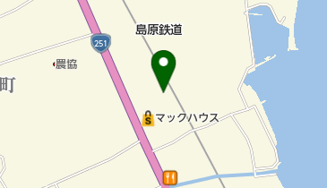 焼肉館ながたの地図画像