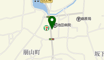 アカツキ理容院の地図画像