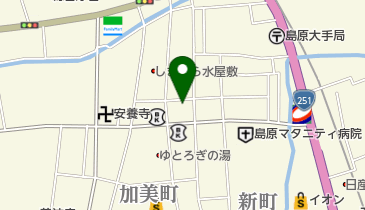 黒田理容院の地図画像