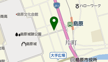 サンワ理髪館の地図画像