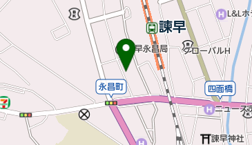 山口鍼灸マッサージ療院の地図画像