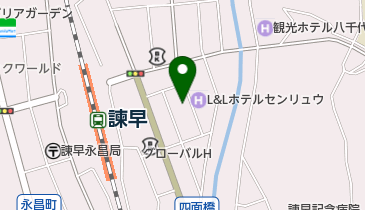 長崎獣医薬品株式会社の地図画像