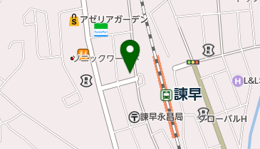 社団法人長崎県医薬品配置協会の地図画像