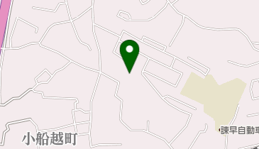 小船越町公民館の地図画像