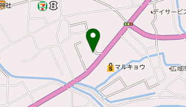美容室マイスペースの地図画像