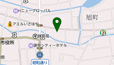 大村諫早市民劇場の地図画像