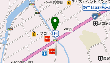 株式会社三信衣料多良見店の地図画像