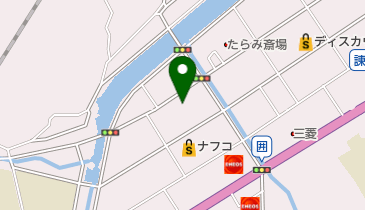 オートプロ山下の地図画像