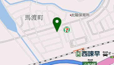美容室スロウの地図画像