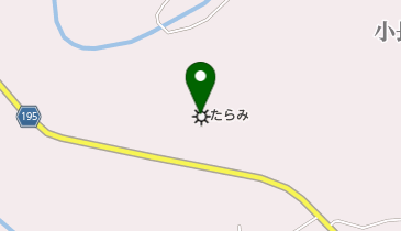 株式会社たらみ小長井工場の地図画像