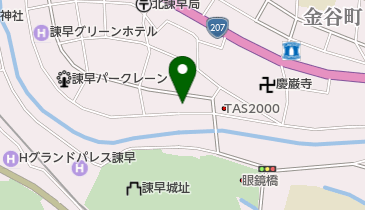 川口整骨院の地図画像