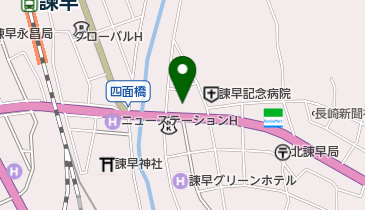 野口整骨院の地図画像