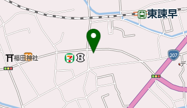 サラダ館諫早福田町店の地図画像