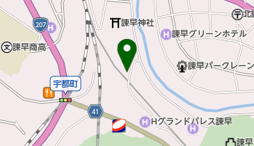 岩下鍼灸院の地図画像