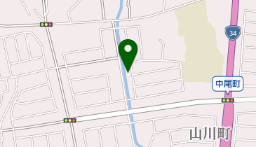 美容室プティーの地図画像