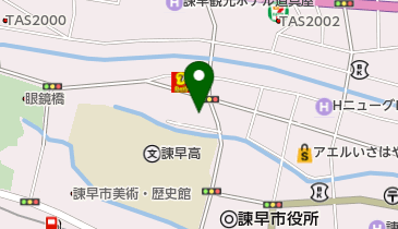 アクサ生命保険株式会社諫早営業所の地図画像