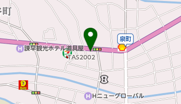 宝石の病院松尾の地図画像