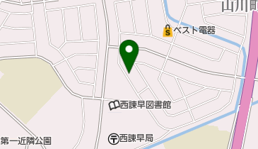 ゆきざわ調剤薬局の地図画像