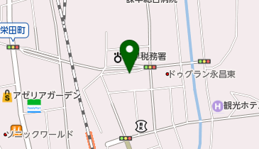 ライオン薬局の地図画像