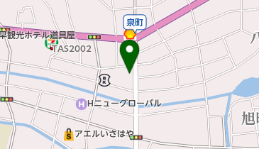 リサイクルショップハーフの地図画像