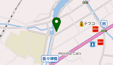 カットハウス我路の地図画像